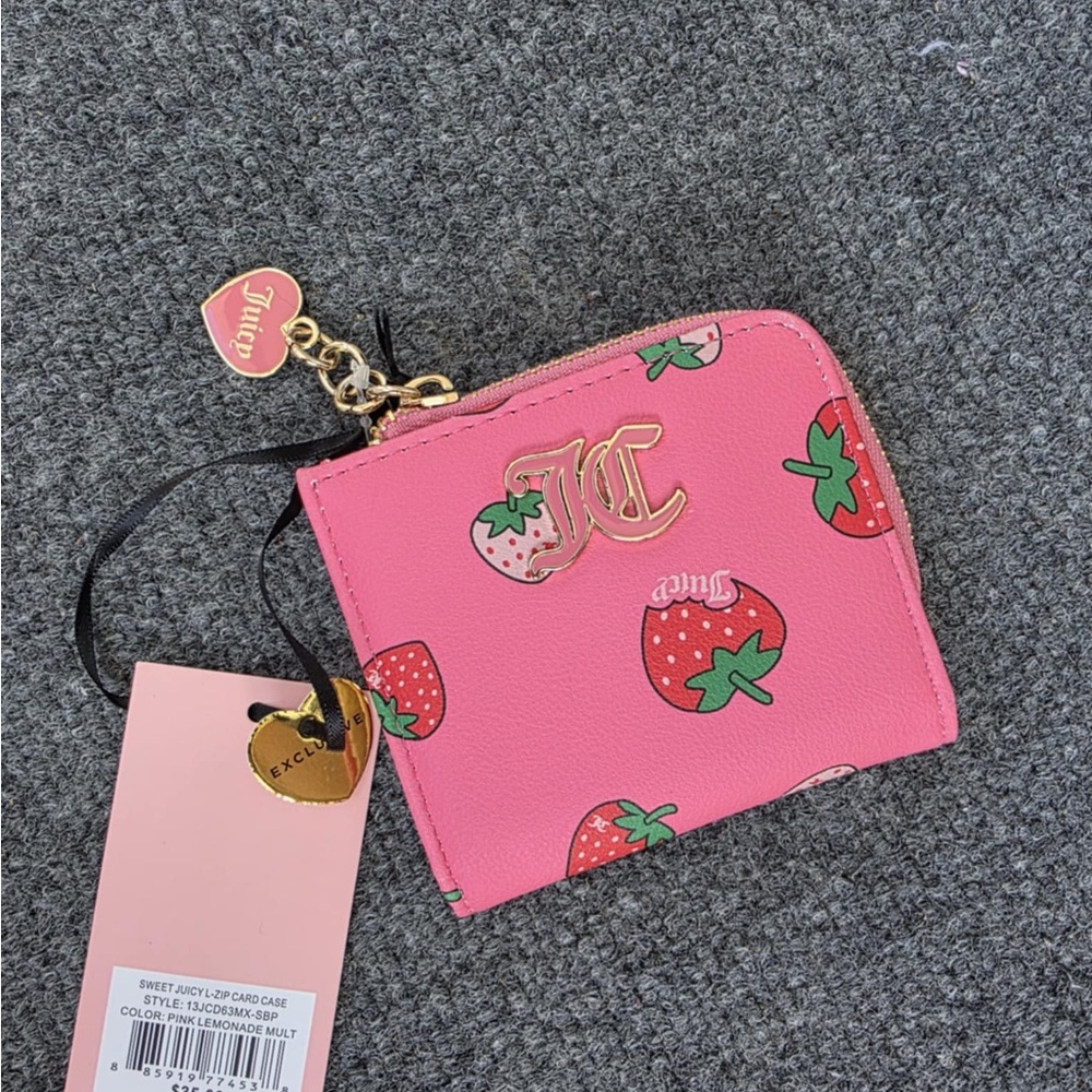 Juicy Couture Pink Strawberry Wallet